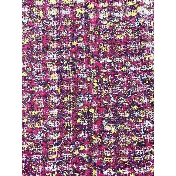 ‎LuLaRoe Irma Tunic Burgundy Floral High Low Small - Picture 7 of 7